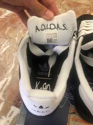 Adidas x Korn Zapatillas Negras Blancas