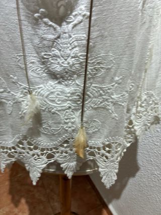 Blusa Ibicenca Encaje y Plumas