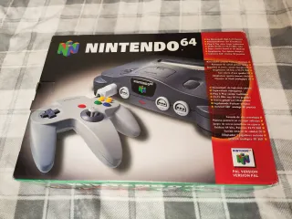 Nintendo 64 PAL Nueva a estrenar.