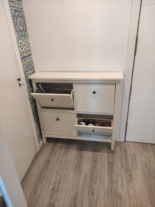 Scarpiera Ikea Hemnes bianca