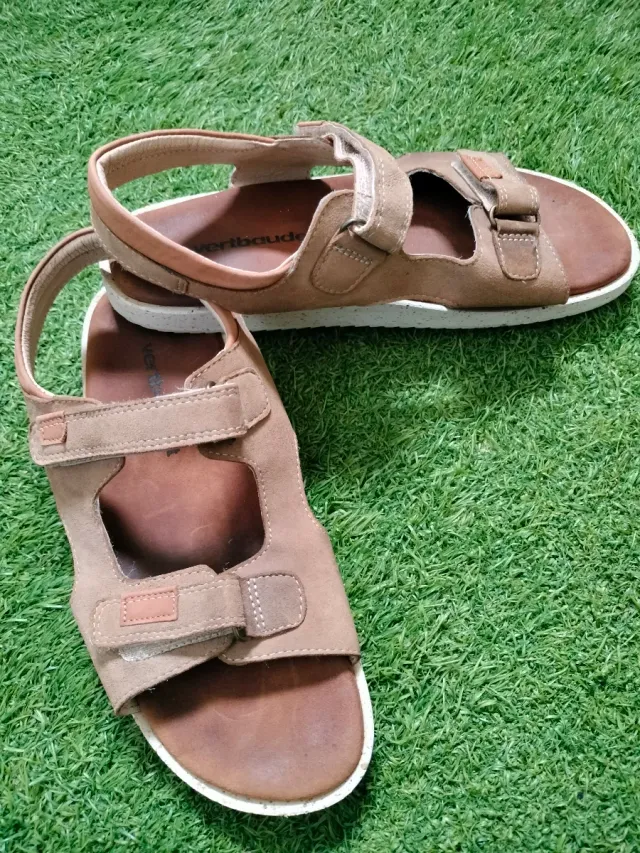 Sandalias niño piel