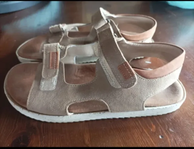 Sandalias niño piel