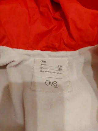 Giubbotto K-Way bambina 7/8 anni