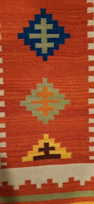 200x70 CM Autentik Kilim Kelem Original Hand Made