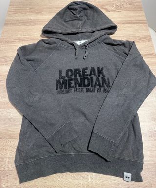 Sudadera Gris Loreak Mendian