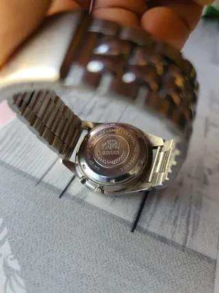 Reloj Orient Automático Dorado y Plateado