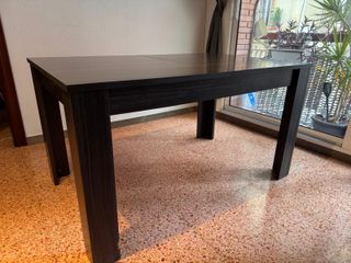 Mesa de comedor extensible de fácil montaje