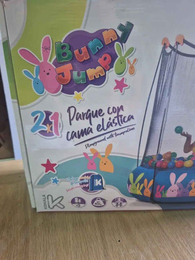 Parque con cama elástica Bunny Jump