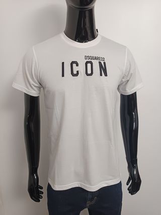 Camiseta Dsquared2 ICON Blanca Talla M