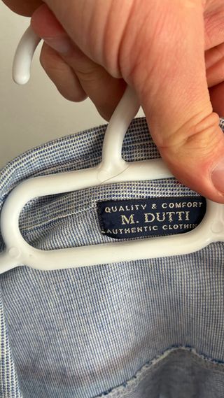 Camisa Massimo Dutti Azul