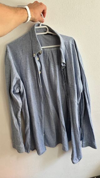 Camisa Massimo Dutti Azul