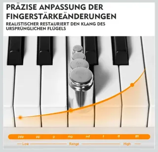 Piano Digital MU-STAR con Soporte y Funda
