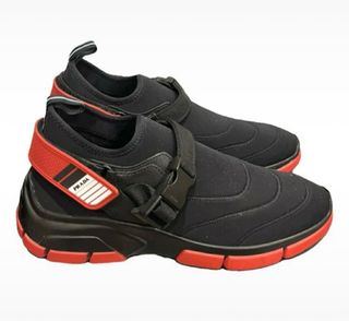 Zapatillas Prada Hombre Negras Suela Roja