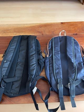 Pack 2 Mochilas Quechua Negras y Azules