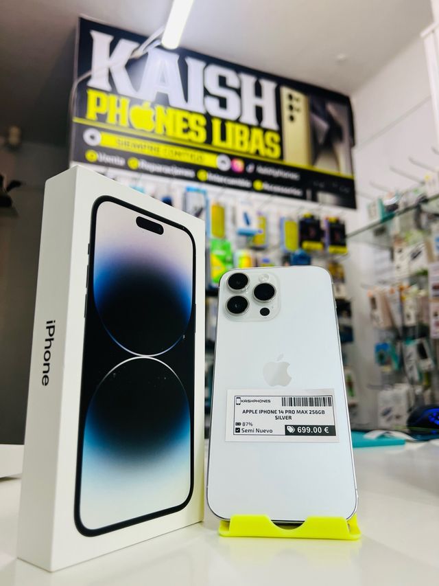 iPhone 14 Pro Max 256GB Plata