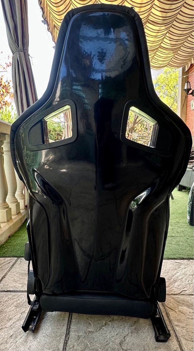 Asientos Semibackets Deportivos Negro