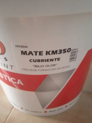 Bote Pintura Plástica Mate Kyro 14L