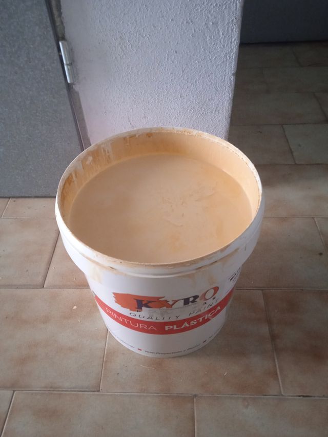 Bote Pintura Plástica Mate Kyro 14L