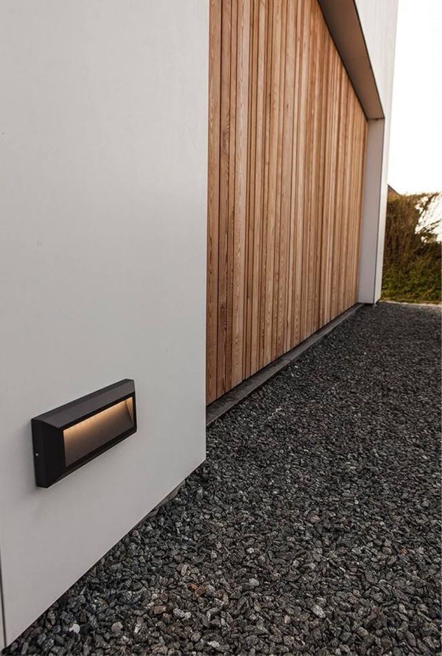 Luz exterior LED LUTEC gris