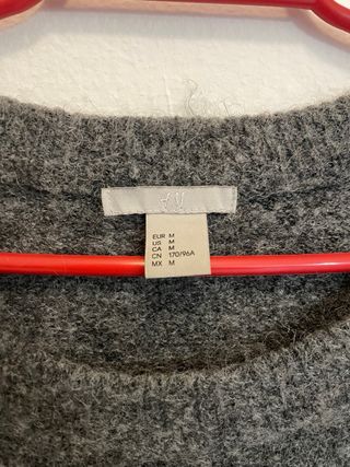 Jersey gris de mohair – H&M