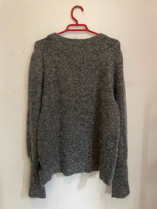 Jersey gris de mohair – H&M