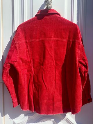 Sobrecamisa Zara Pana Roja