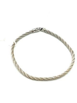 Pulsera Oro Blanco Cola Ratón