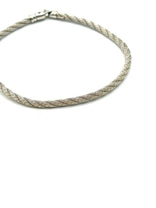 Pulsera Oro Blanco Cola Ratón