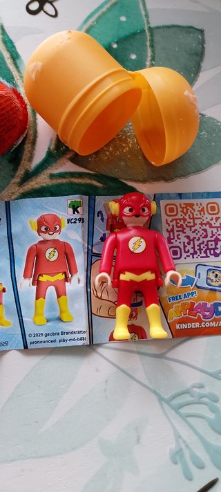 FLASH DC Playmobil Kinder Sorpresa Cod. VC293