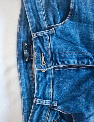 2 Vaqueros Mujer Azul