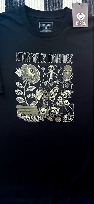 Camiseta CIRCA Talla M Estampado Embrace Change