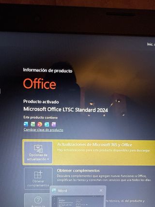 Portátil Lenovo i7 500GB+16GB RAM+Win11+garantia