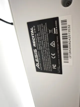 Alesis Recital White - con 88 Teclas