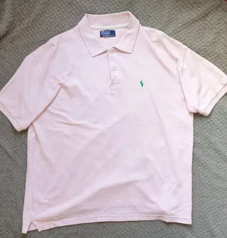 Ralph Lauren Polo Classic Pink Shirt Vintage Top