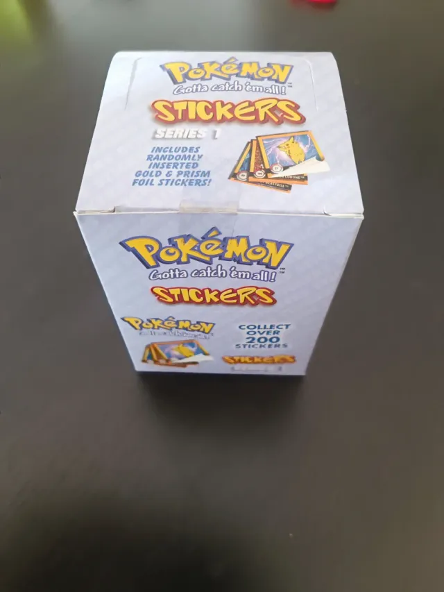 Caixa selada Pokémon Stickers Series 1
