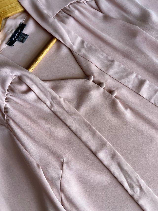 Blusa rosa Primark con lazada