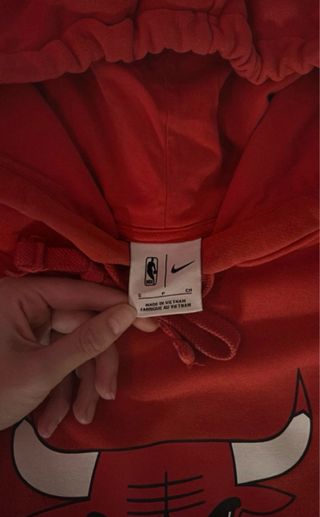 Sudadera Nike Roja Chicago Bulls