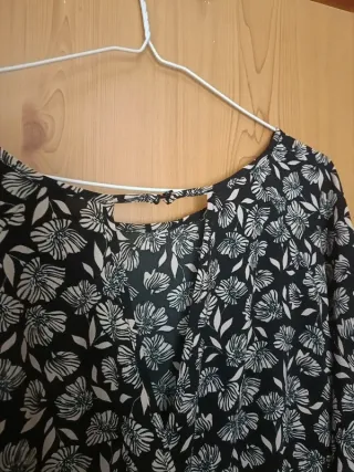 Mono fiesta El Corte Inglés negro y beige