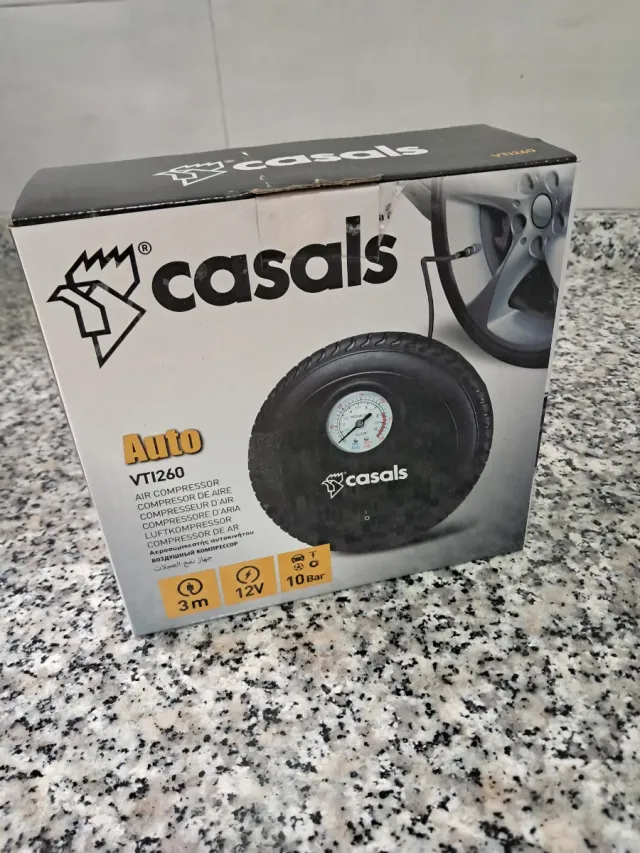 Compresor de aire Casals VT1260