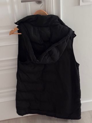 Chaleco acolchado negro talla única