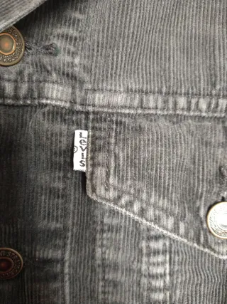Chaqueta Levi's vintage de pana modelo 70503