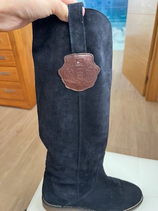 Botas Tommy Hilfiger azul marino Talla 39