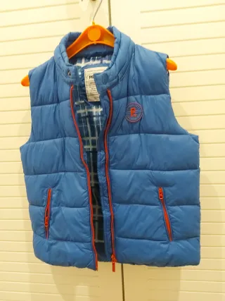 Gilet bambino blu 8 anni
