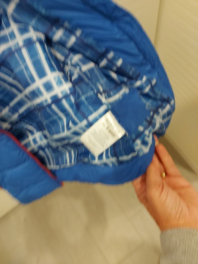 Gilet bambino blu 8 anni