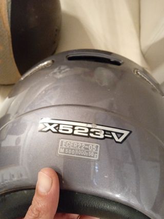 Cascos de moto variados Talla XL y M