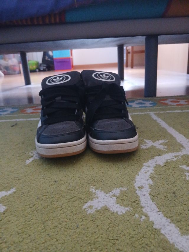 Adidas Campus 1 Zapatillas Negras Grises