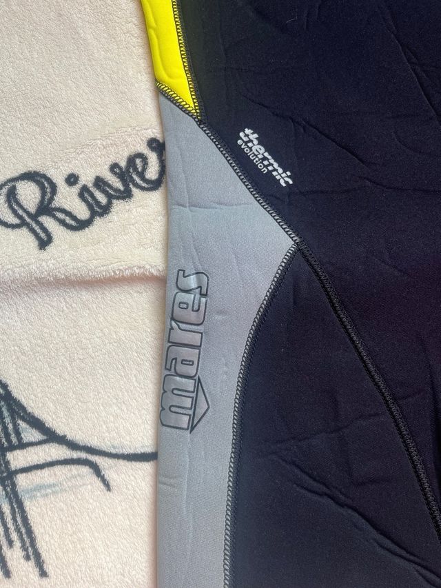 Neopreno Mares hombre Talla4M/L 5mm Color:Amarillo