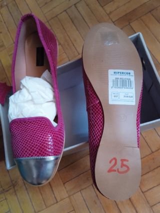 Zapatos dé piel 