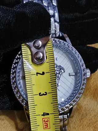 Reloj de Acero Inoxidable Plateado