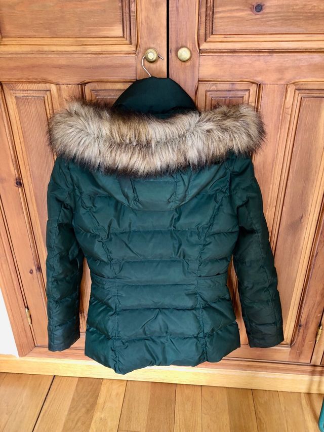 Plumífero verde mujer Tommy Hilfiger